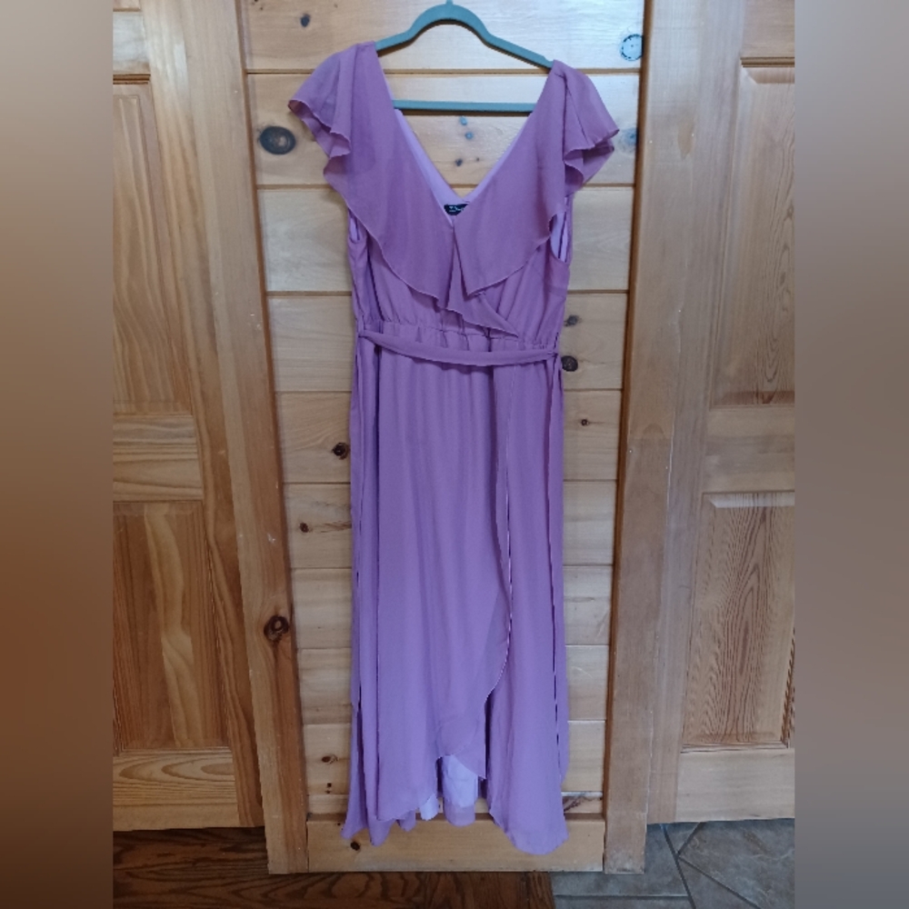 Elegant Purple Dress
